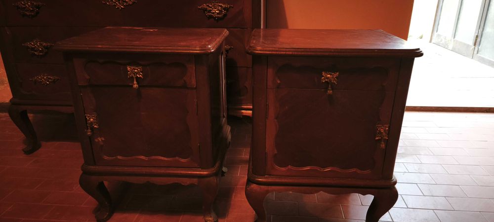 Mesinhas cabeceira - Vintage em bom estado