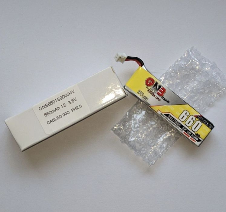 Наявність! LiPo HV 1S GNB 660/550 mAh АКБ. Акумулятор  a30/bt2.0/ph2.0