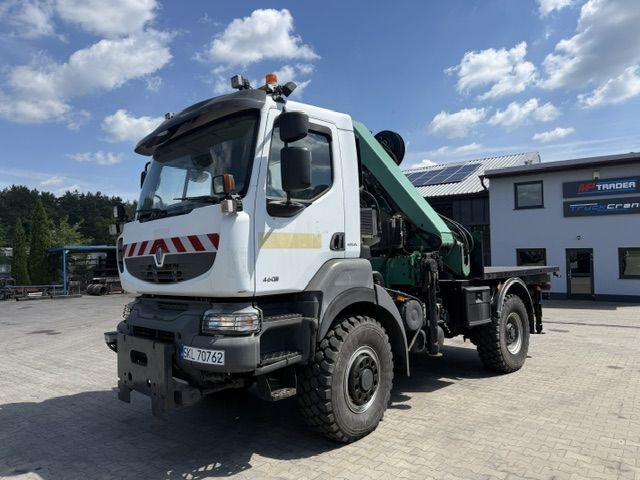 Renault Kerax 460dxi 4x4 HDS HIAB 288 EP-5 HIPRO5-wysuwow pilot  energetyka do energetyki