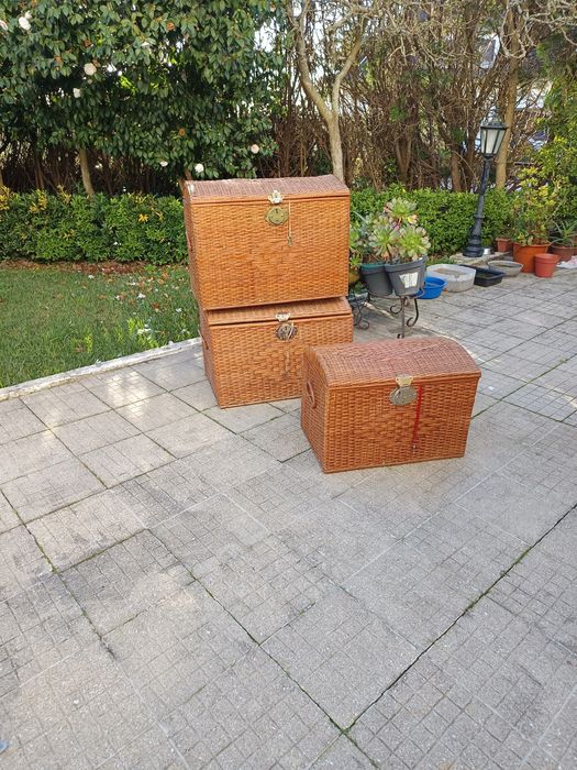 Arcas de verga/vime em perfeito estado