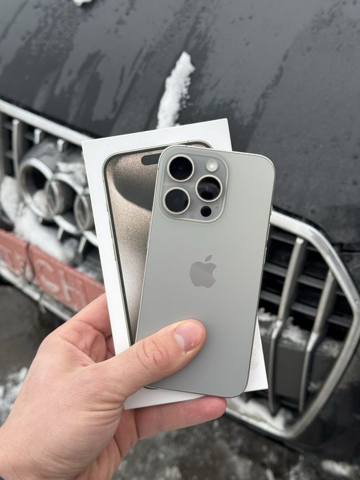 Iphone 15 pro 128 gb європа natural titanium
