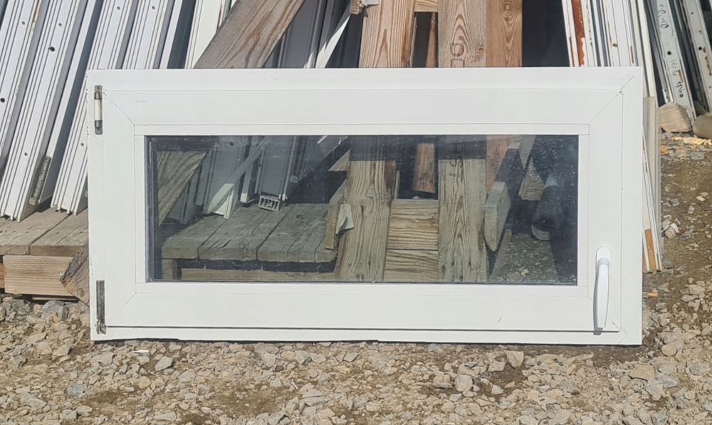 OKNA Używane 110x52 OKNO KacprzaK Plastikowe PCV Białe Lider Okna OLX