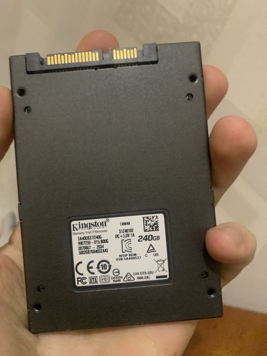 Ссд диск кінгстон