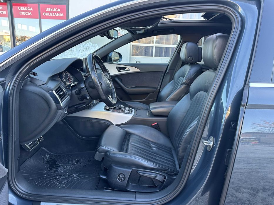 AUDI A6 C7 LIFT 2.0 TDI 190PS S-LINE Panorama Skóra LED Kamera PDC 18"