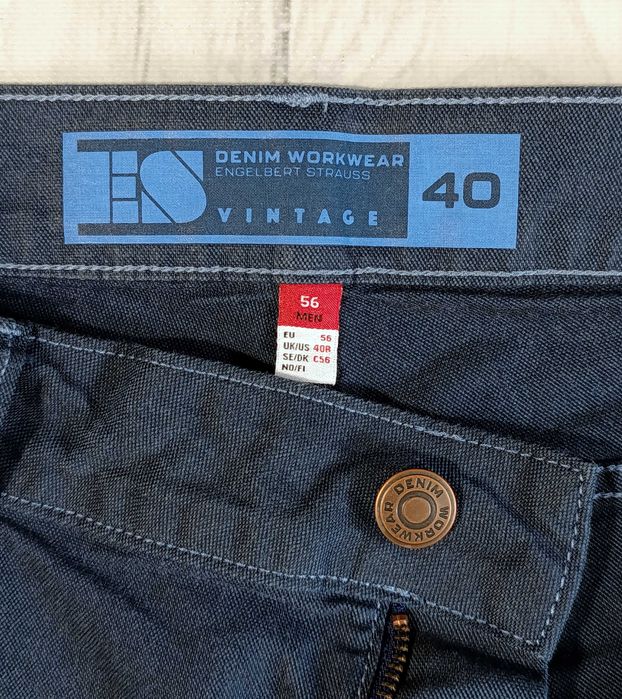 Spodenki jeans Engelbert Strauss r. 56/XL