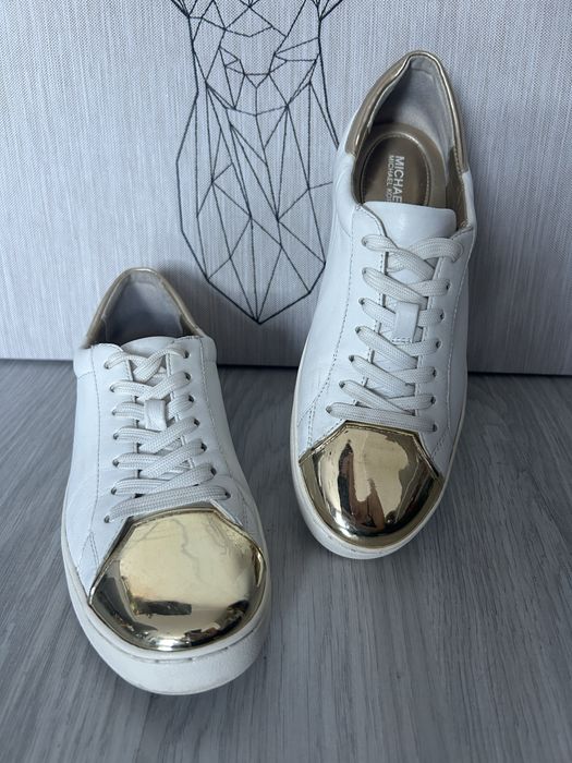 Skórzane sneakersy Michael Kors