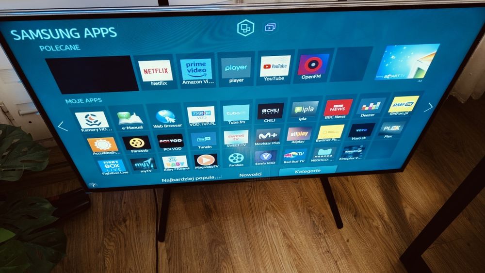 48cali led  smart tv z Wi-Fi, Samsung, Rezerwacja