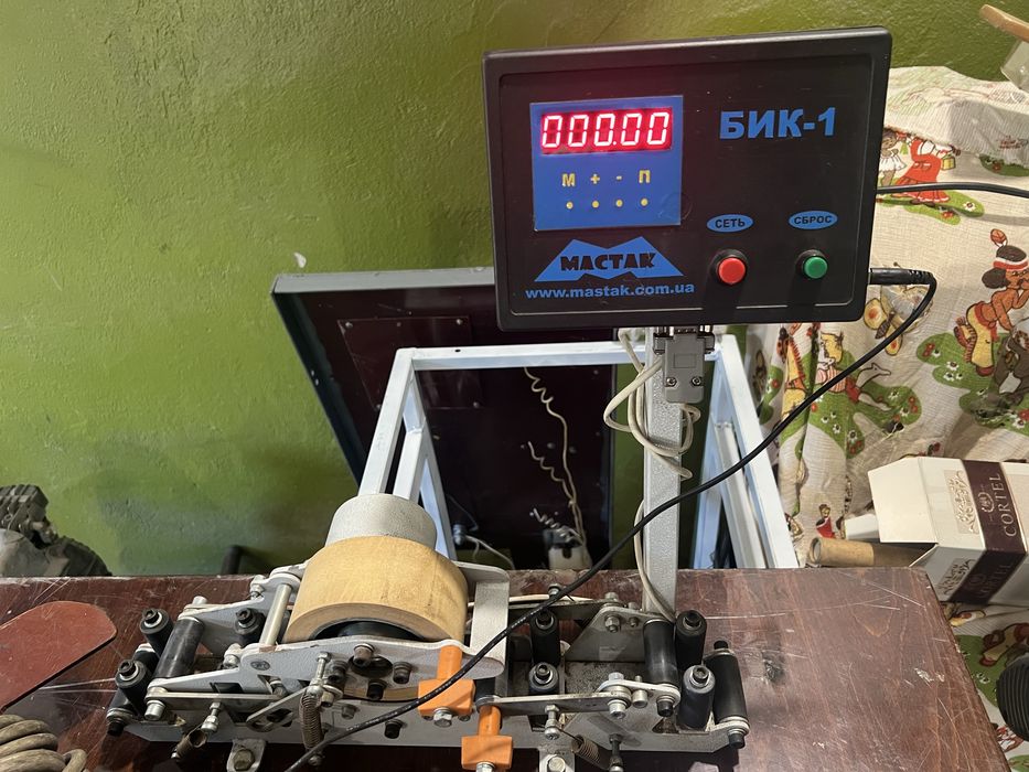 Счетчик длины кабеля БИК-1 с резиновым роликом
