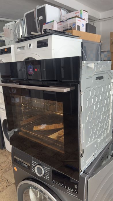 Forno a Vapor BOSCH HRG7361B1 (71 L - 59,4 cm - Hidrolítico - Preto