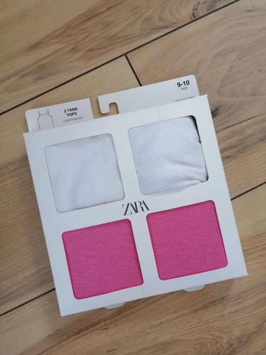 Zestaw 2x top Zara 140