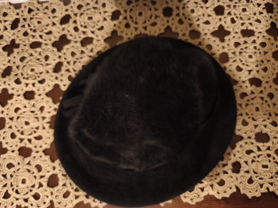 Kapelusz vintage czarny z firmy Kangol