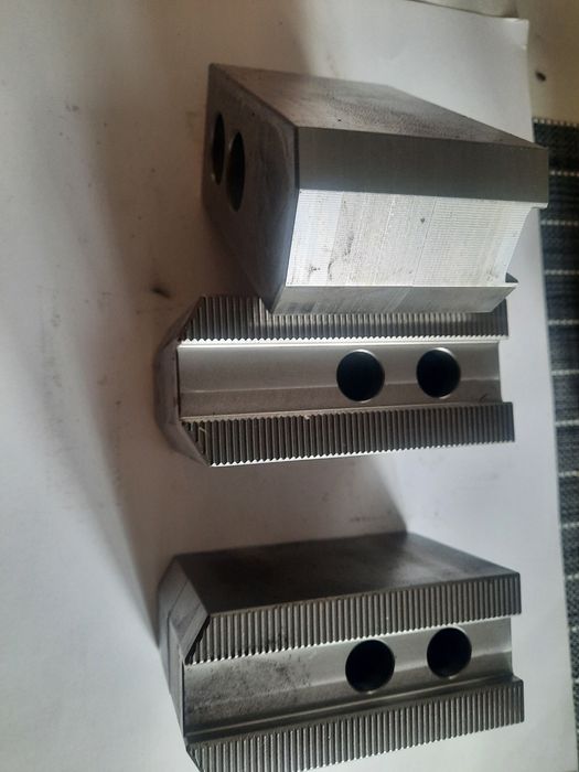 Miękkie szczęki do tokarki cnc