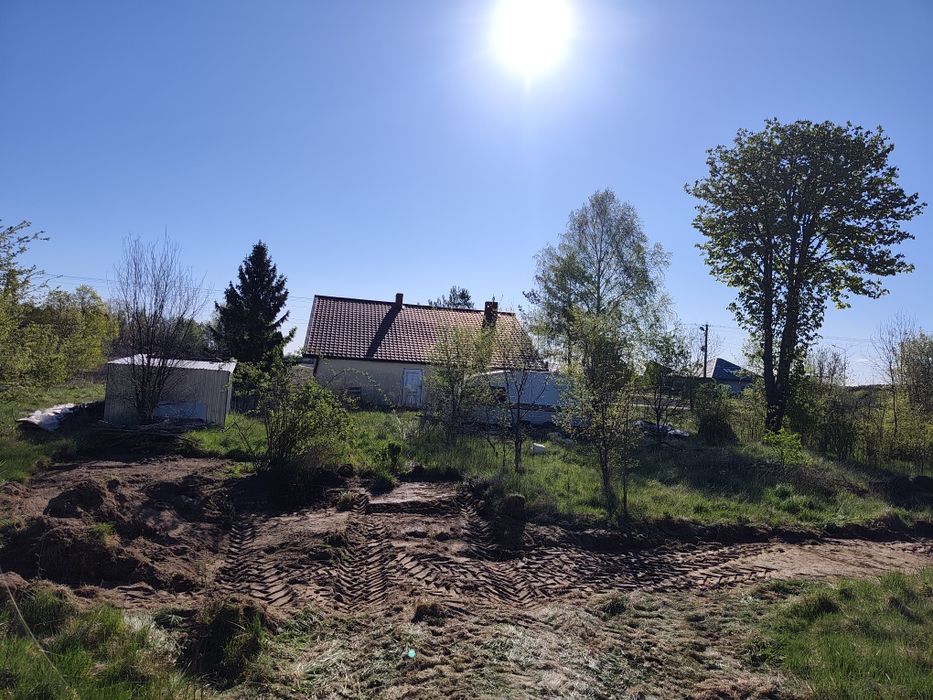 Usługi koparko-ładowarką