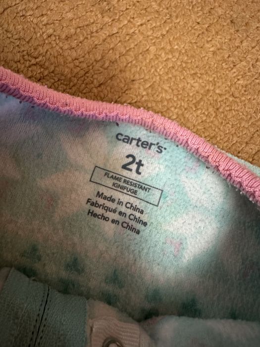 Флисовые человечки Carters 2t