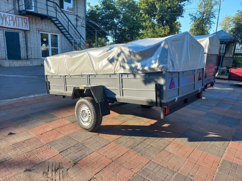 Прицеп легковой  Самый Большой размер одноосных прицепов 3.0*1.6*0.45м