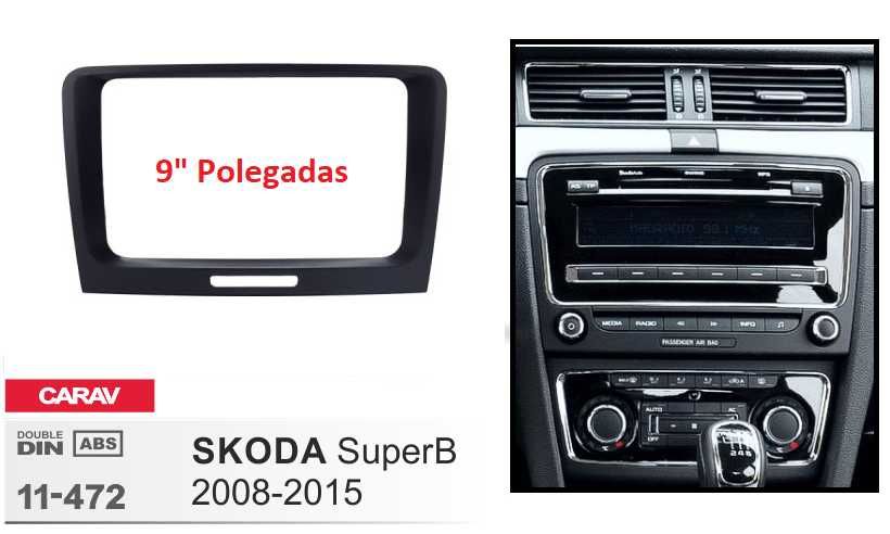 Rádio 2DIN • SKODA SuperB (2002 até 2021) • Android GPS [4+64GB]