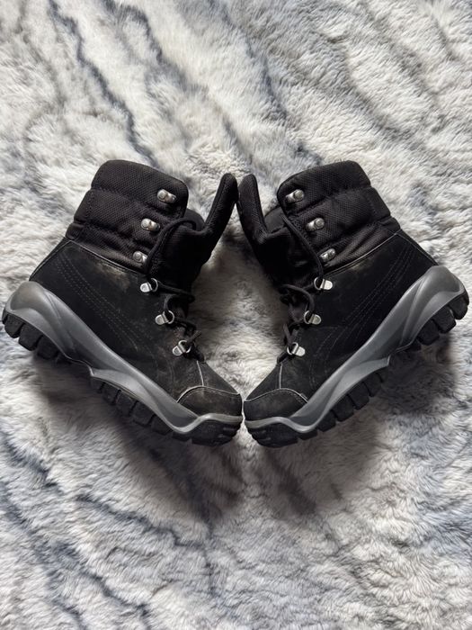 Зимові утеплені черевики боти puma gore-tex кросівки
