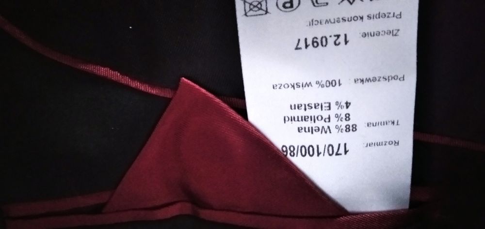 Sprzedam garnitur męski