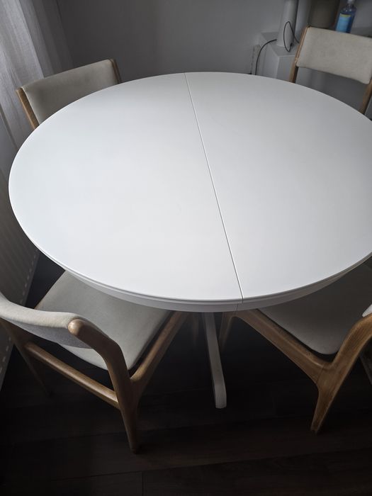 Ikea rozkładany stół Ingatorp biały