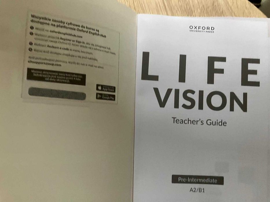 Life Vision Pre-Intermediate A2/B1 (Teacher's Guide) + zasoby cyfrowe