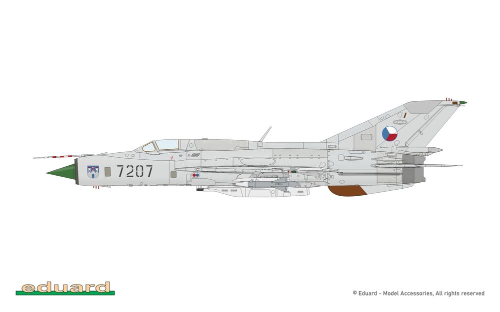 Eduard 84202 model samolot MiG-21PFM  The Weekend Edition