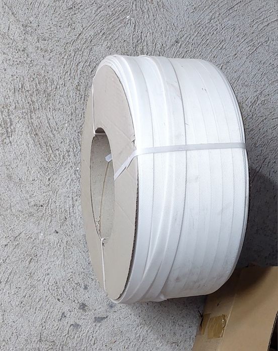 Zapinki druciane + taśma spinająca PP 19 mm
