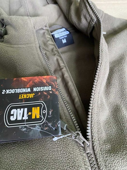 M-Tac куртка флісова Windblock Division Gen.II, M, НОВА