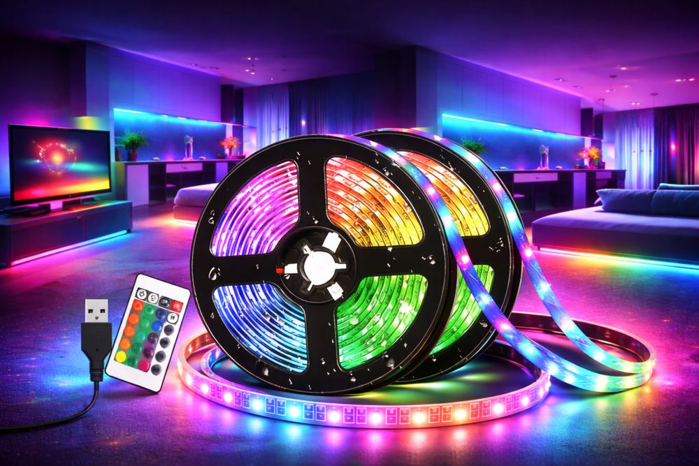 Fita Led 5 metros com comando