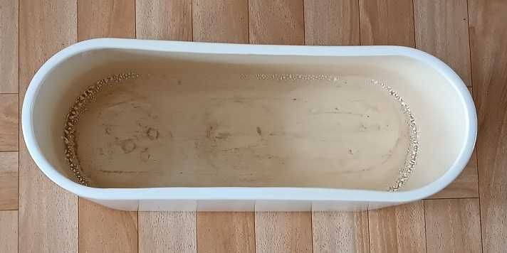 ceramiczna osłonka duża na 3 kwiatki