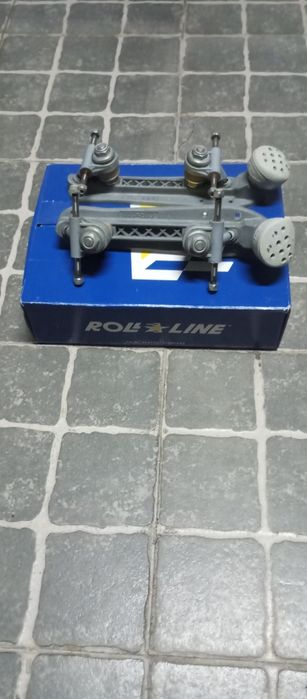 Chassis rolline 260  e respectivas rodas e rolamentos  patinagem artís