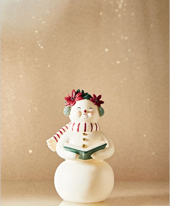 Candeeiro De Presença Em Boneco De Neve Zara Home NOVO