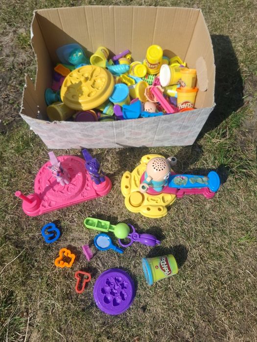 Używany zestaw ciastoliny mix