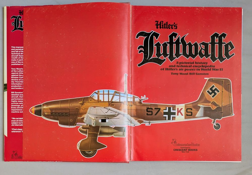 Hitler's Luftwaffe -Tony Wood/Bill Gunston