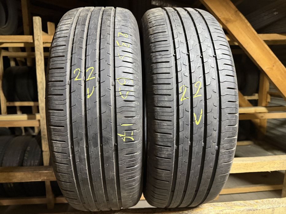 Шини літо 235/65R17 Continental Eco Contact5 2шт 22рік гарний стан