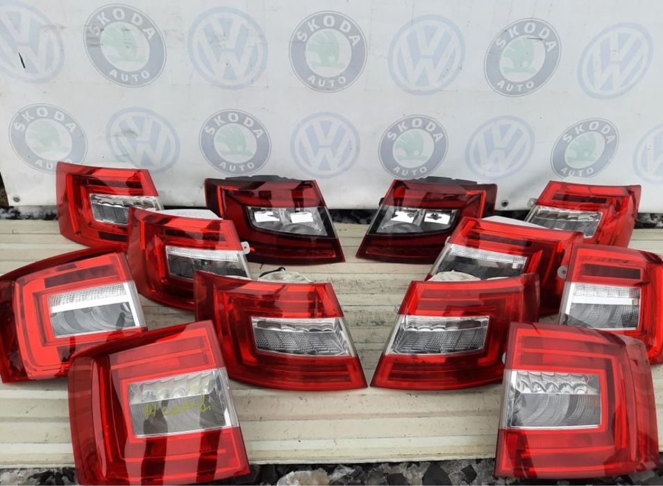 Фонари skoda a5 a7 superb 3 шкода а5 а7 стоп фара суперб