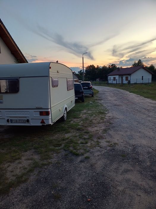 Przyczepa kempingowa, zarejestrowana