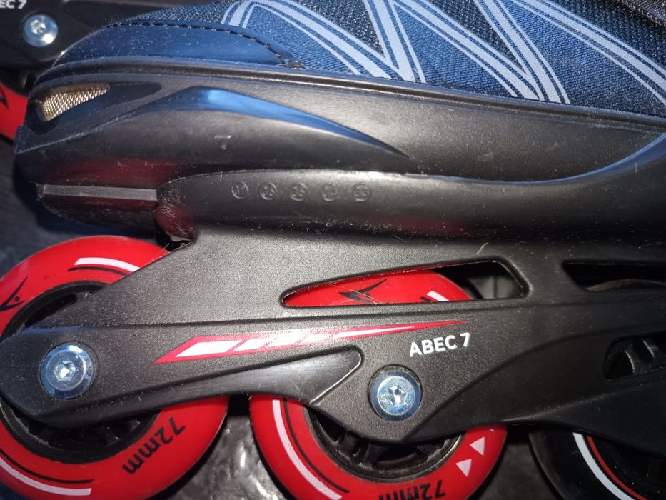 Rolki regulowane dziecięce Active Touch r. 33–37 | ABEC 7 | Stan BDB