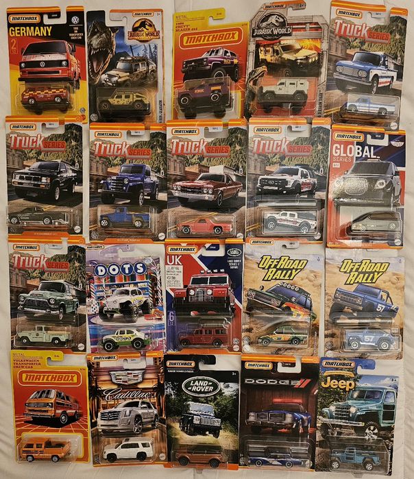 Matchbox vários modelos
