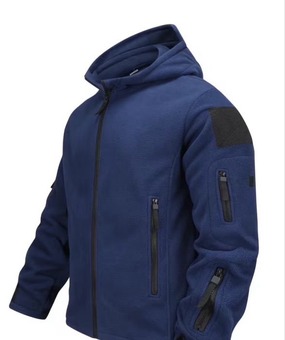 Флісова кофта синя нова  розмір XL