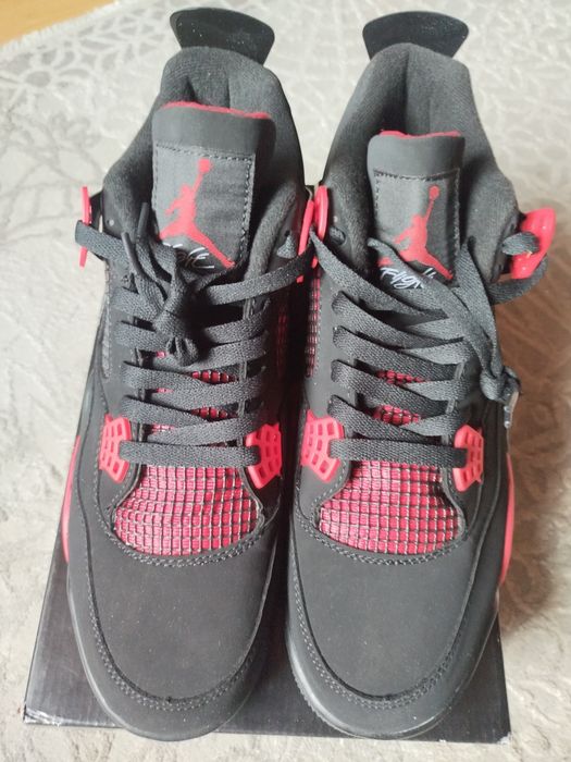 Nowe nike air Jordan 4  Black/red
