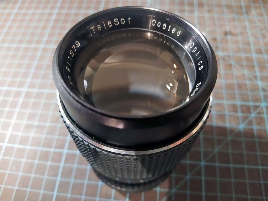 Lente vintage Telesor 135mm