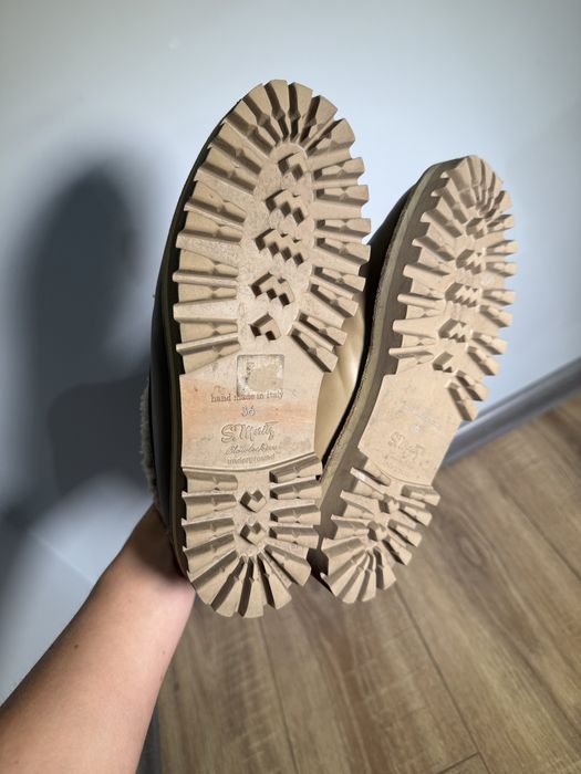 зимові лофери/броги/лоферы