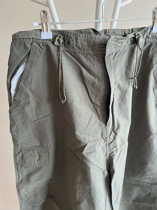 Szerokie spodnie bojówki cargo L