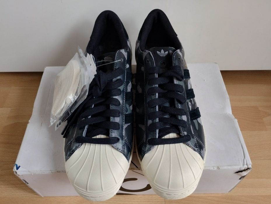 Buty męskie 42 Adidas Undefeated X Bape Superstar 80S originals
