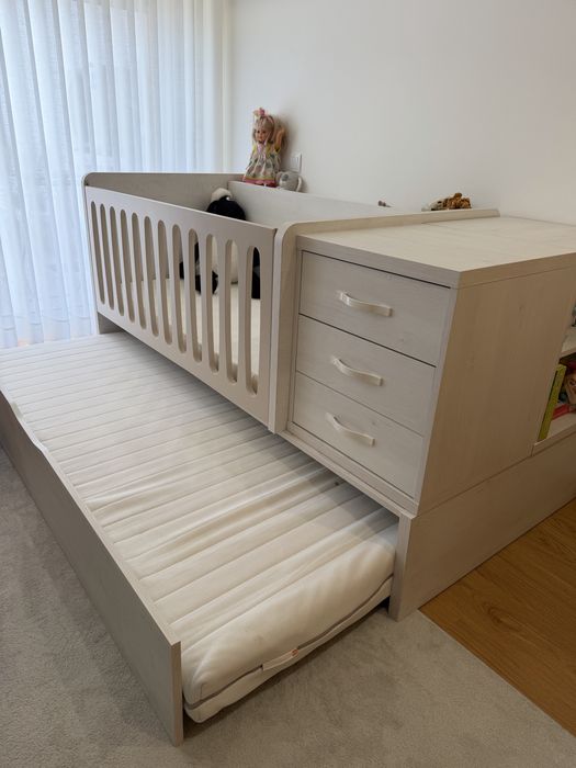 Berço conversivel em cama