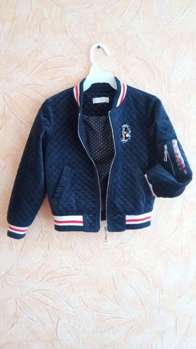 Бомпер. Вітровка дитяча. Куртка для дівчинки.