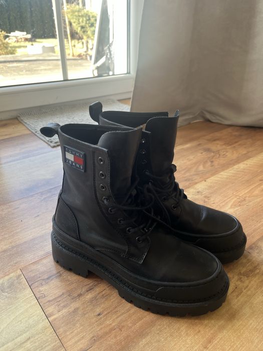 Botki damskie Tommy Hilfiger - Założone jeden raz