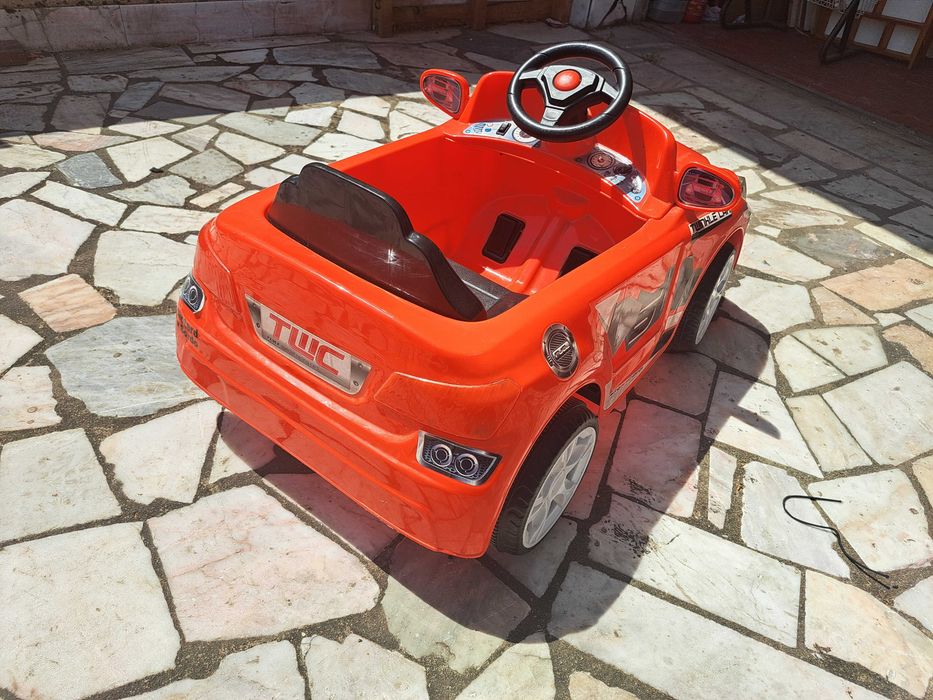 Carro Elétrico Infantil - Bateria Trocada - Pronto a Brincar
