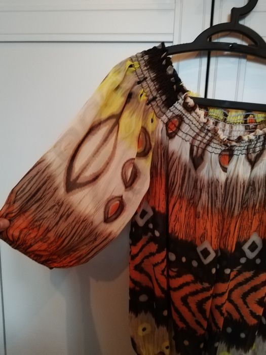 Bluzka styl afrykański, boho, hippie.