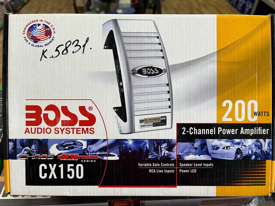 専用ページ＊ Підсилювач Boss Audio CX150: 2 700 грн. - Усилители и ресиверы